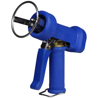 AKMNAP2-B, water gun with protected adapter outlet, blue