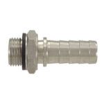 RVST016-C21, stainless steel hose tail 16mm x 1/2" BSP male