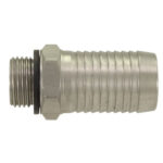 RVST025, stainless steel hose tail 25mm x 1/2" BSP male