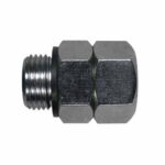 SWC09-1/2, raccord tournant à billes en laiton chromé