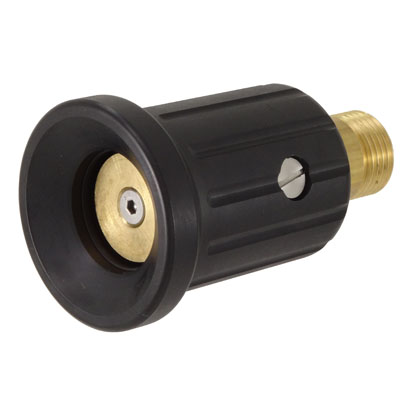 AKMSHH4-BL, spray head in brass, black