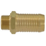 MESS025,  messing slangpilaar 25mm x 1/2" BSP bu.dr.