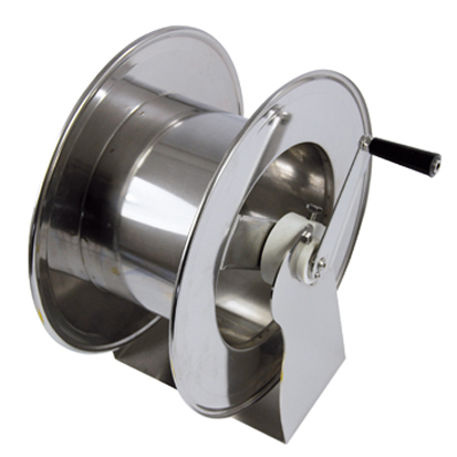AKM9811, Stainless steel manual hose reel, suitable for 35 m. 1/2
