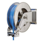AKV3500, Automatischer Schlauchaufroller aus Edelstahl, geeignet für 35 m. 1/2" Schlauch oder 35 m. 3/8".