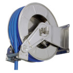 AKV3501, Stainless steel automatic hose reel, suitable for 20 m. 3/4" hose or 13 m. 1".