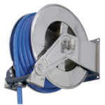 AKV3502, Edelstahl automatische Schlauchaufroller für 25m 3/4" Schlauch oder 15 m. 1".