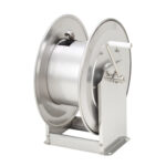 ATKi2 20/19, Manual hose reel made of stainless steel AISI304 for max. 20 m hose with outer diameter 28 mm.