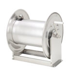 ATKi2 40/12, Enrouleur de tuyau manuel en inox AISI304, pour max. 70 m de tuyau avec un diamètre extérieur de 22 mm.