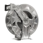 AKV1100, Stainless steel automatic hose reel, suitable  for 20 m. 1/2" hose or 20 m. 3/8".