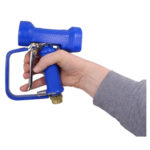 AKNNP01-B, Plastic standard flow cleaning gun with trigger protection, blue - Image 5