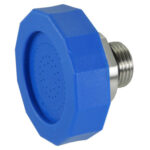 AKRS001-B, Pomme de douche en Inox(AISI304), bleu